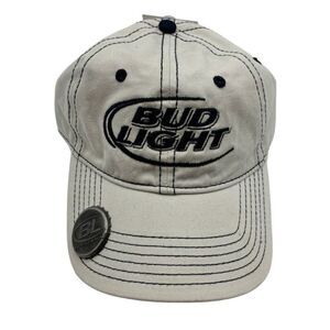 Bud Light Budweiser Anheuser Busch Beer Trucker Snap Back Hat Cap‎ NWT
